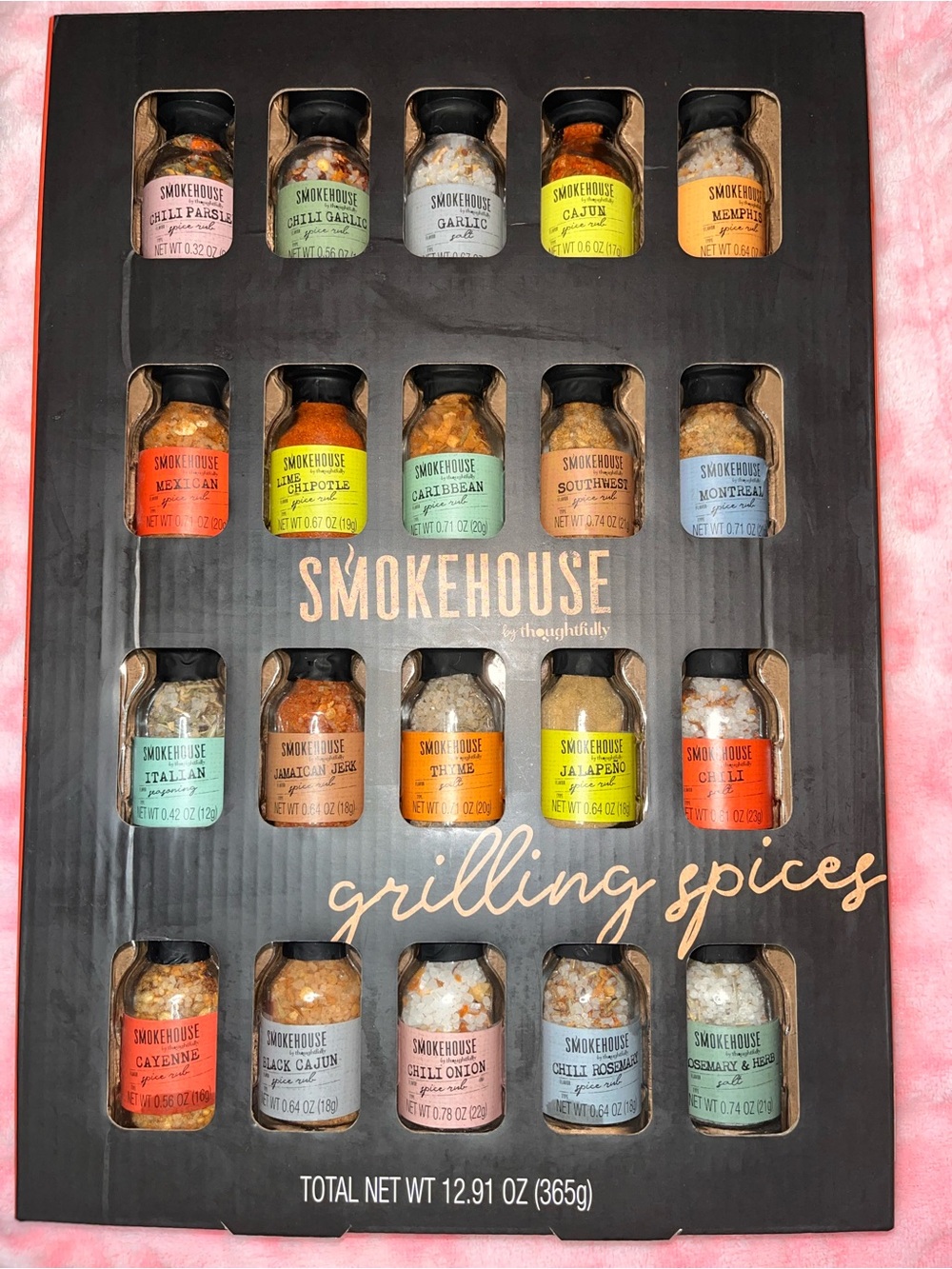 New! Smokehouse Grilling Spices -20 piece set